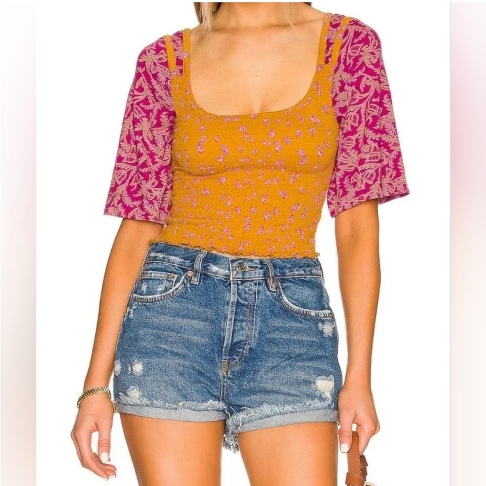 Free People Marigold Top